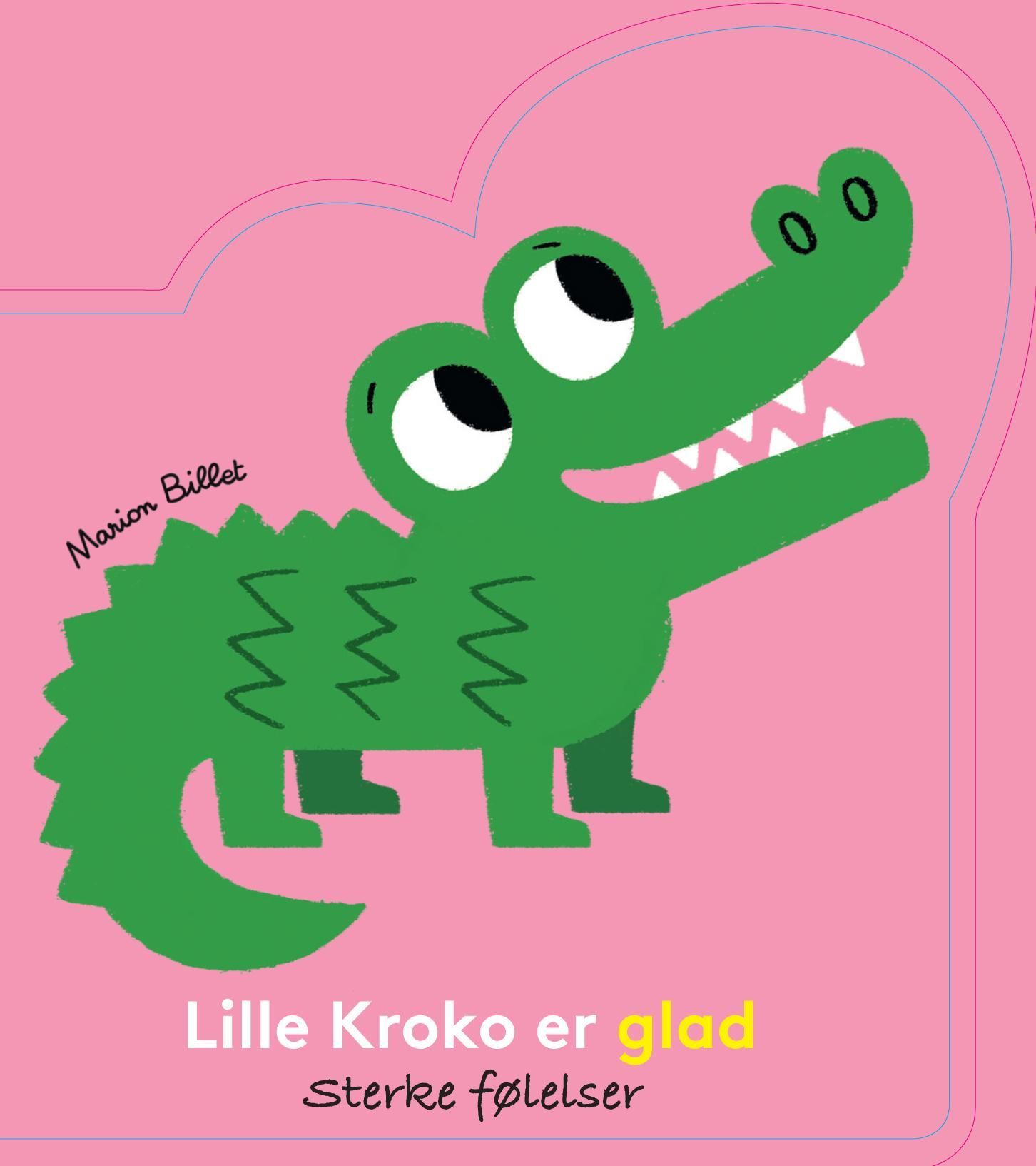 Petit Croco est joyeux