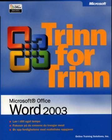 Microsoft Office Word 2003