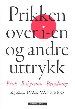Prikken over i-en og andre uttrykk