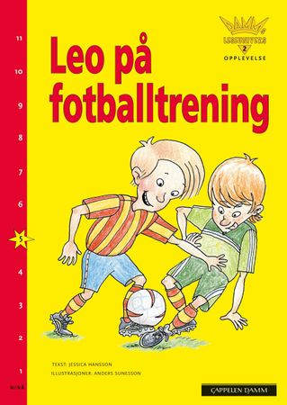 Leo tränar fotboll