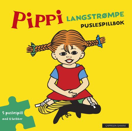 Pippi Långstrump pusselbok