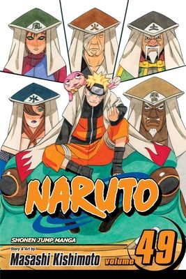 Naruto. 49. Gokage kaidan, kaimaku...!!