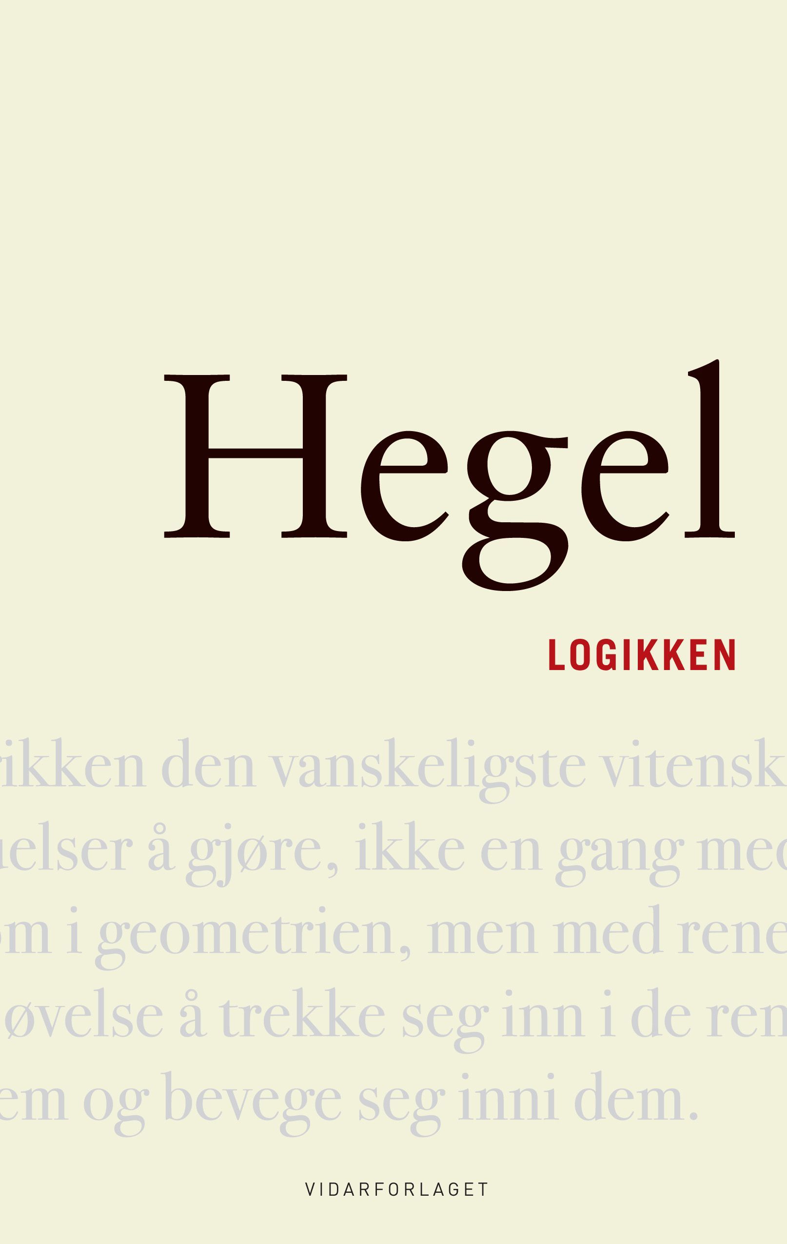 Enzyklopädie der philosophischen Wissenschaften im Grundrisse, erster Teil
