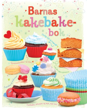 Children's book of baking cakes