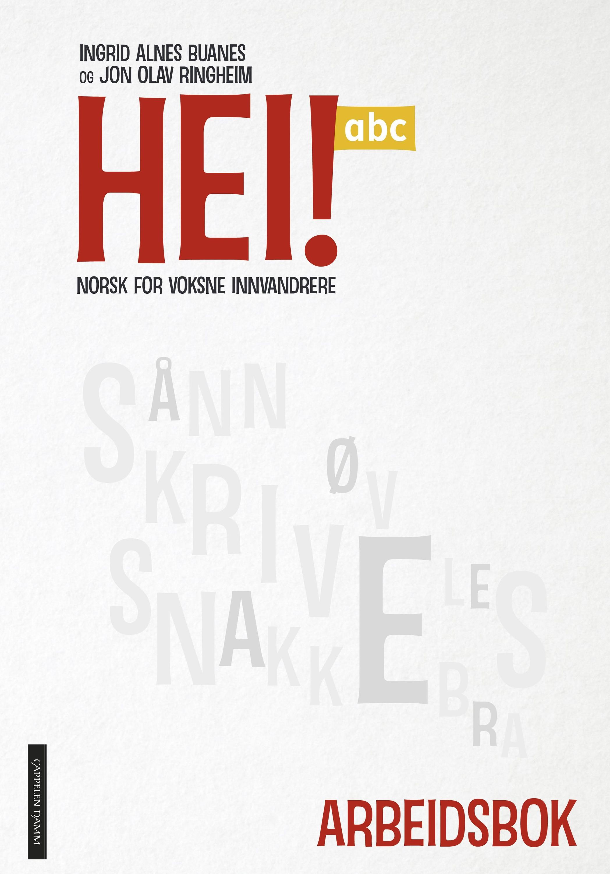 Hei! abc. Arbeidsbok