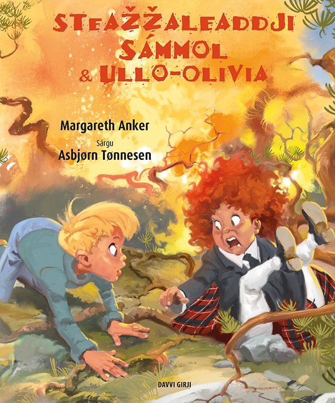 Sølve fiskesprett & Olivia Bomullsdott