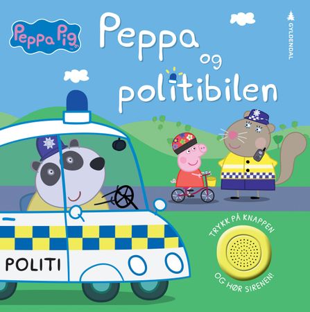 Peppa and the police car