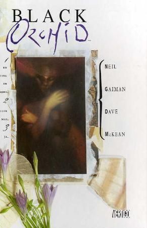 Blach orchid