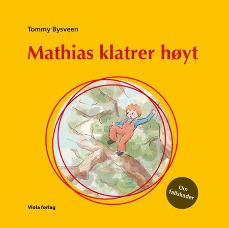 Mathias klatrer høyt