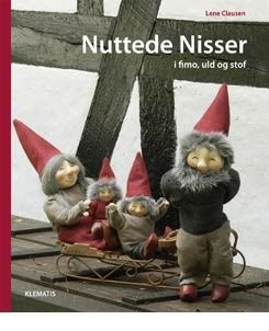 Nuttede nisser i fimo, uld og stof