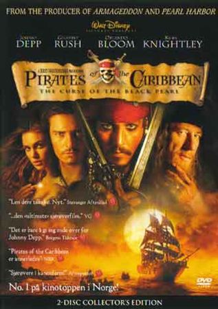 Pirates of the Caribbean. The curse of the black pearl