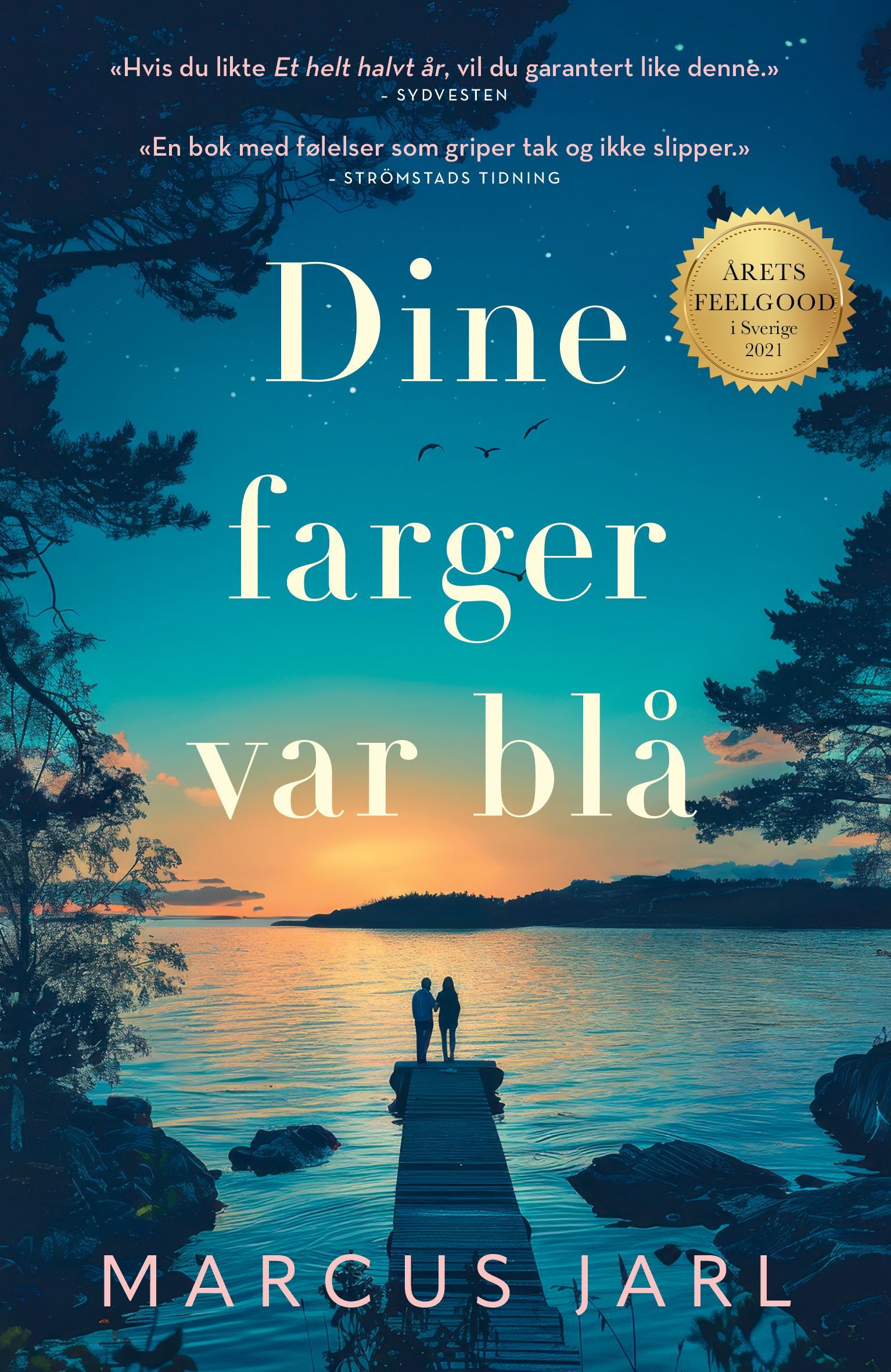 Dina färger var blå