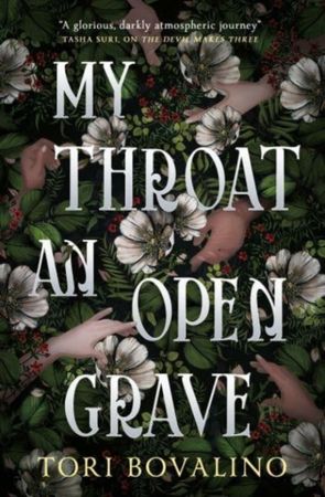 My throat an open grave