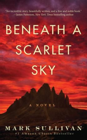 Beneath a scarlet sky