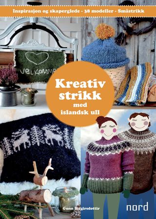 Kreativ strikk med islandsk ull