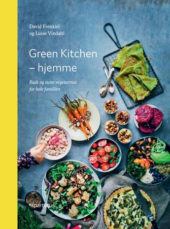 Green kitchen at home