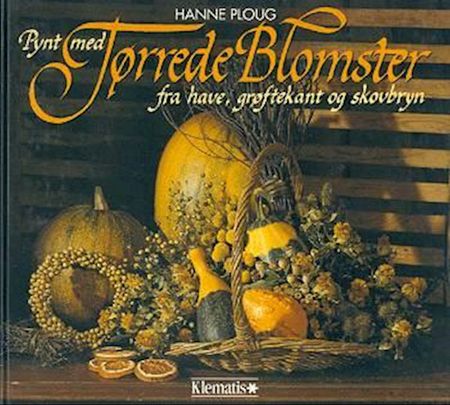 Pynt med tørrede blomster