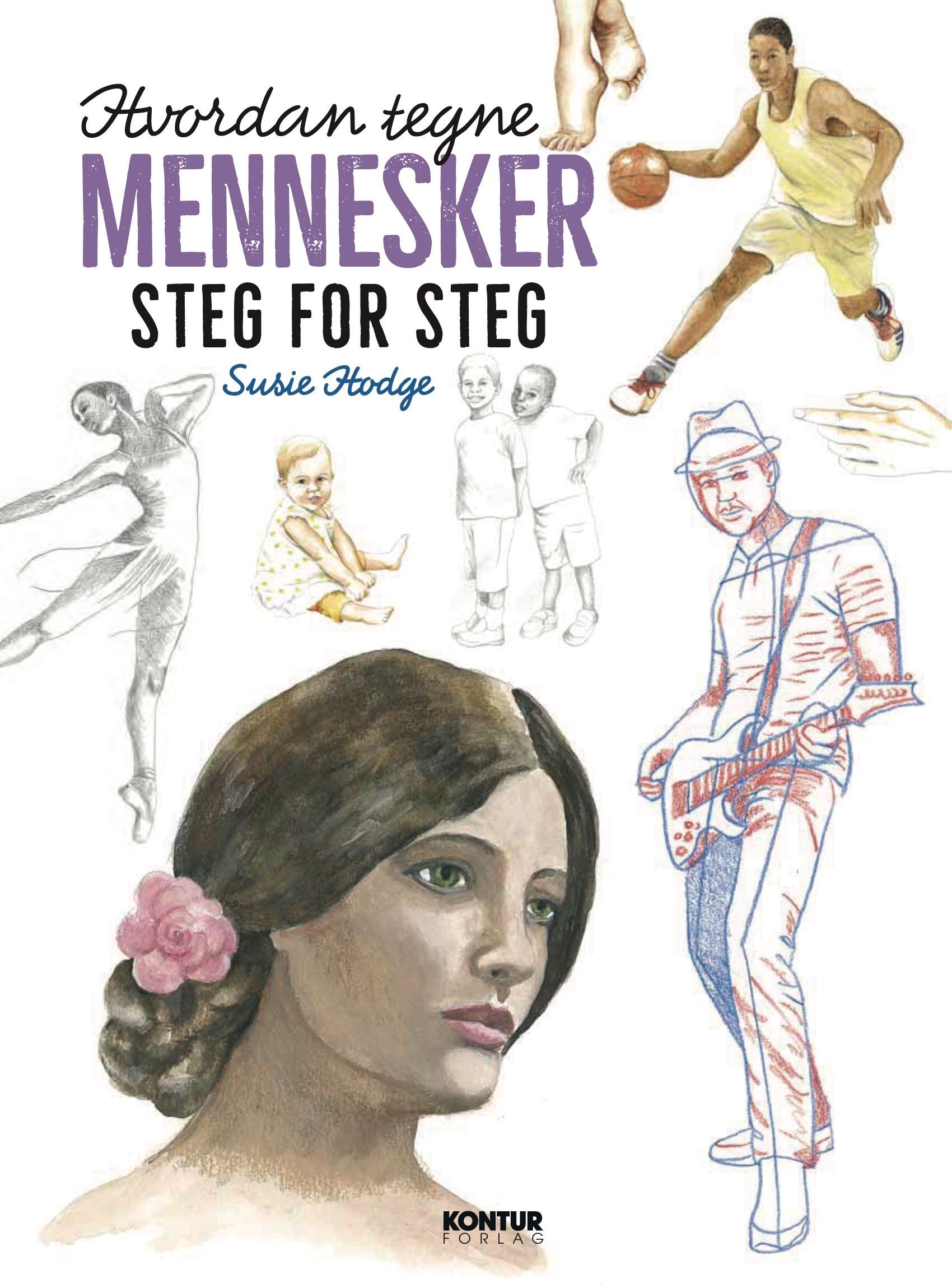 How to draw people in simple steps