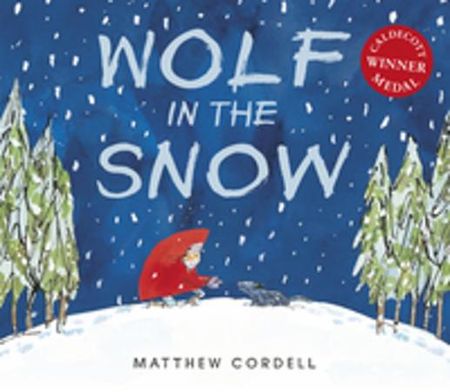 Wolf in the snow