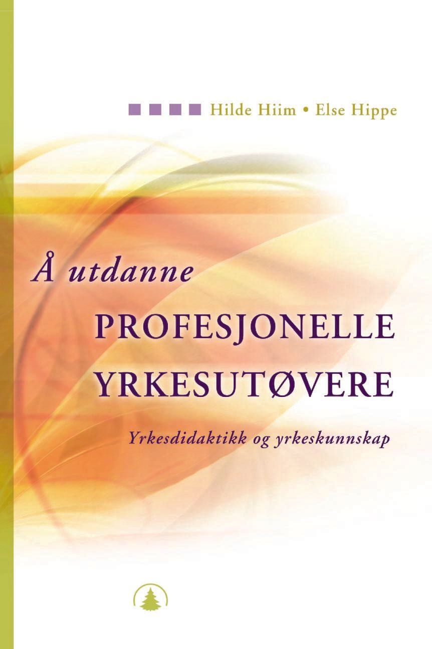 Å utdanne profesjonelle yrkesutøvere