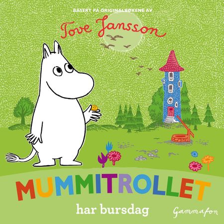 Moomin and the birthday button