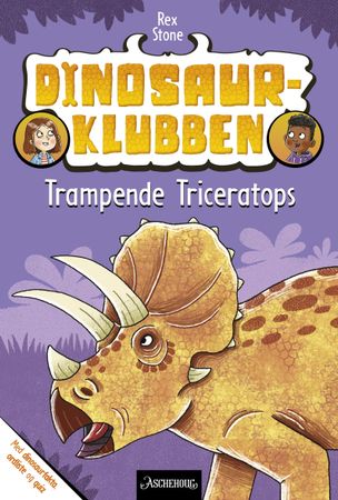 A triceratops charge