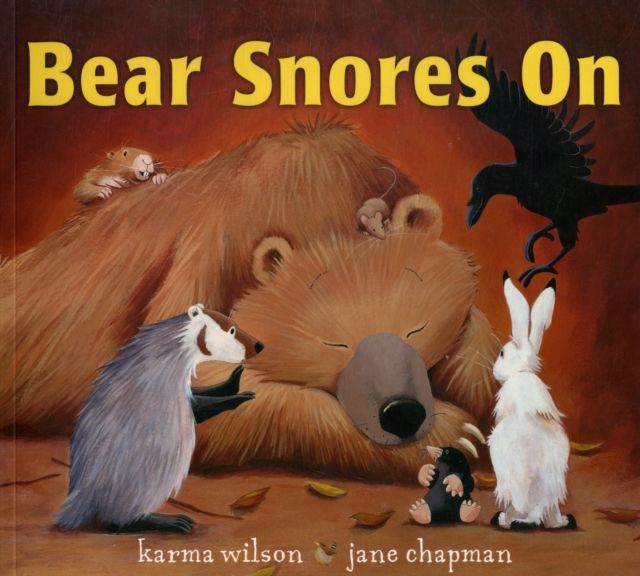 Bear snores on