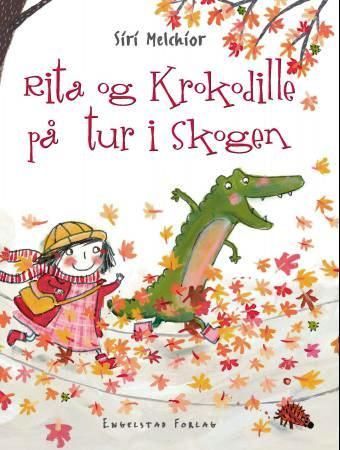 Rita og krokodille på skovtur