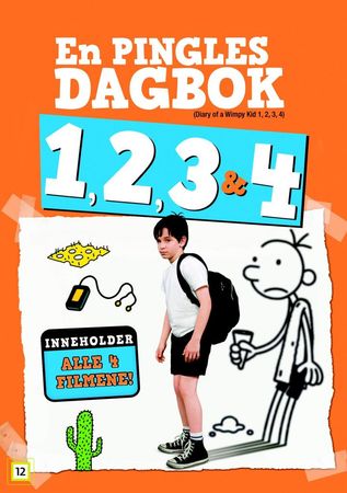 Diary of a whimpy kid 1-4