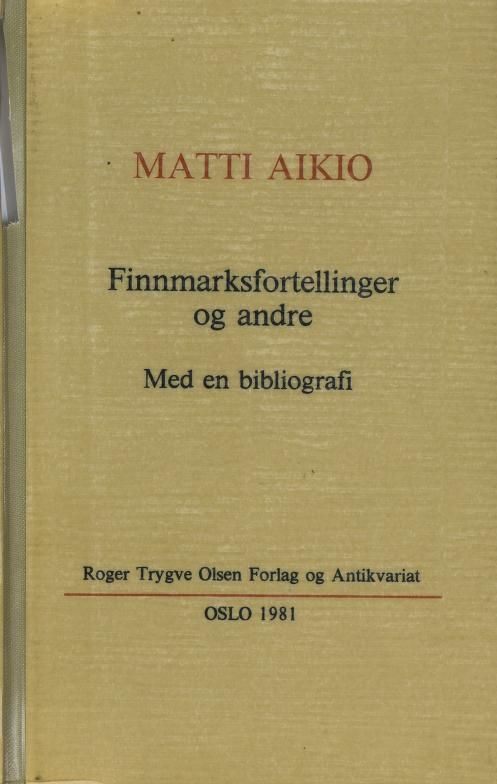 Finnmarksfortellinger og andre