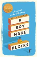 A boy made of blocks