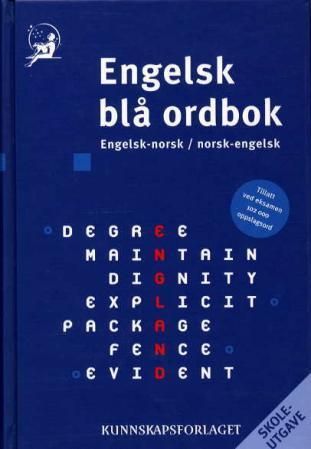 Engelsk blå ordbok