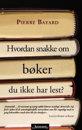 Comment parler des livres que l'on n'a pas lus?