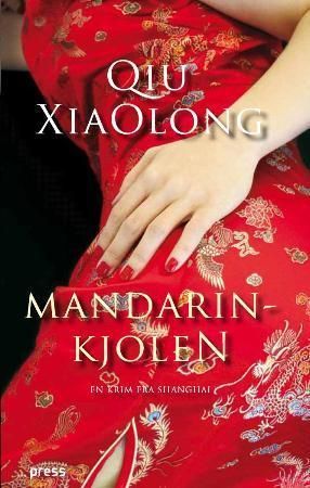 Red mandarin dress