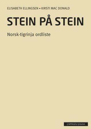 Stein på stein. Norsk-tigrinja ordliste