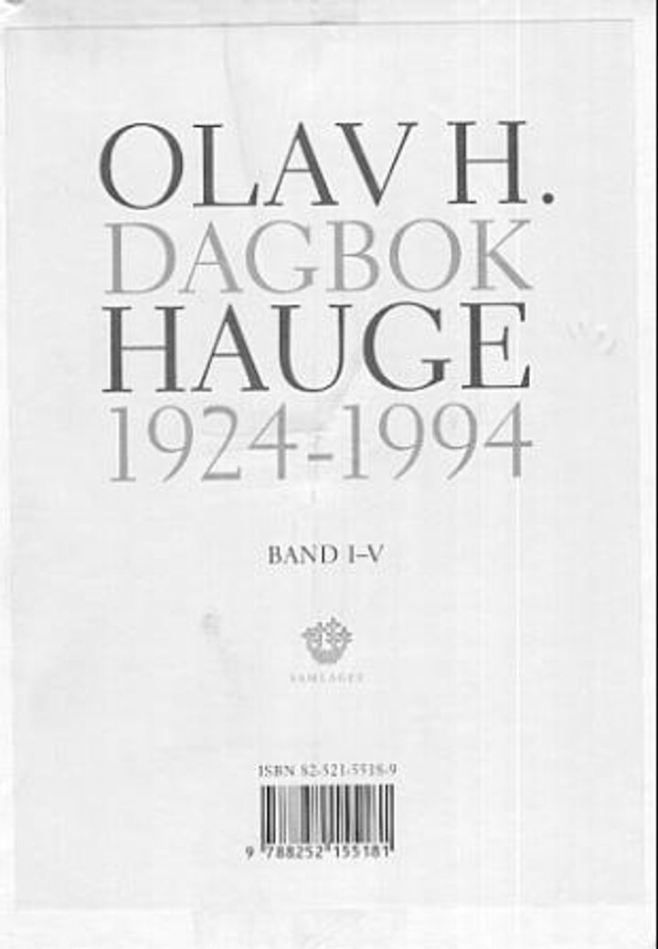 Dagbok. Band I-5