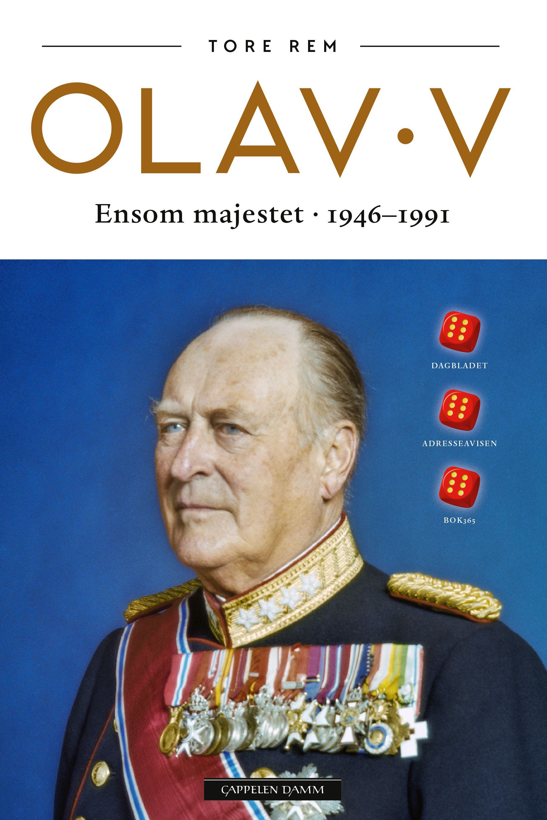 Olav V. Ensom majestet