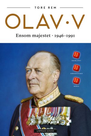 Olav V. Ensom majestet