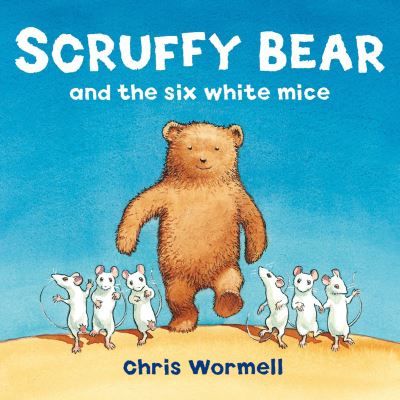 Scruffy bear and the six white mice