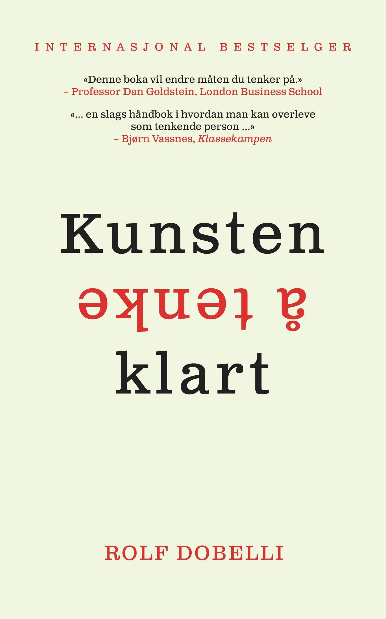 Die Kunst des klaren Denkens