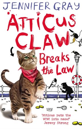 Atticus Claw breaks the law