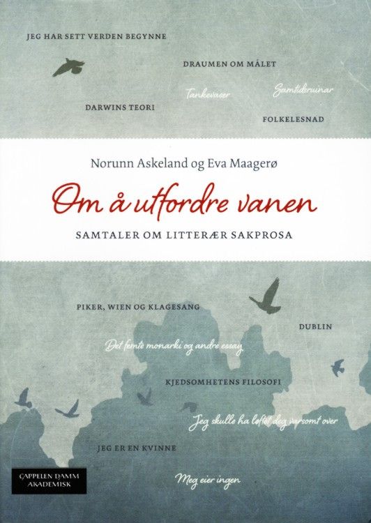 Om å utfordre vanen