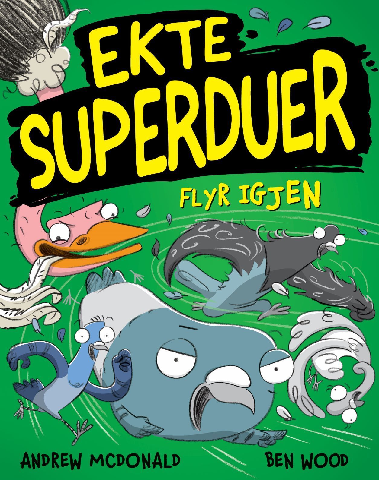 Real pigeons eat danger