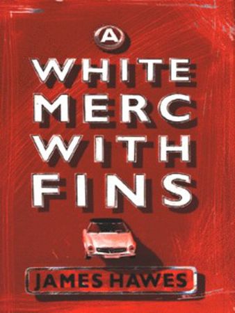 A white merc with fins