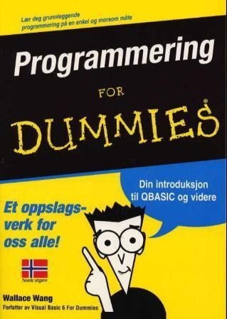 Beginning programming for dummies