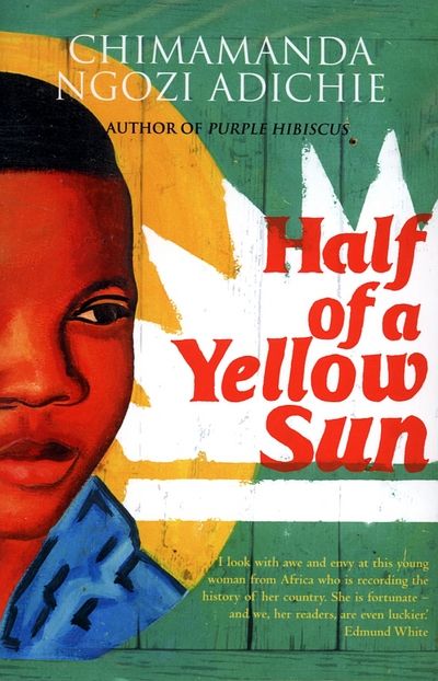 Half of a yellow sun