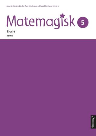 Matemagisk 5. Oppgavebok