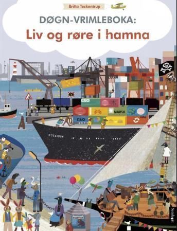 Das 24-Stunden-Wimmelbuch - am Hafen ist was los!