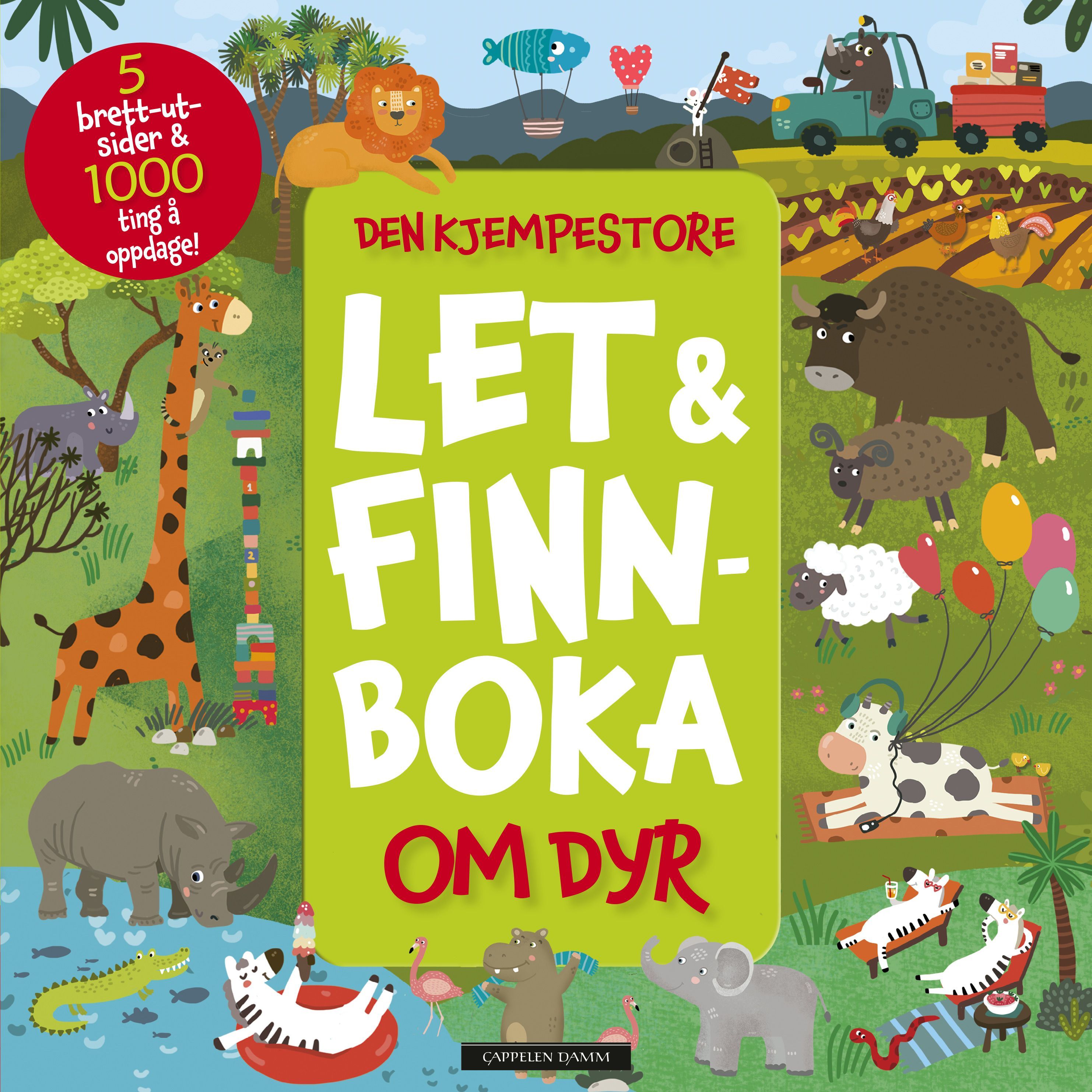 The mega big look & find book animals
