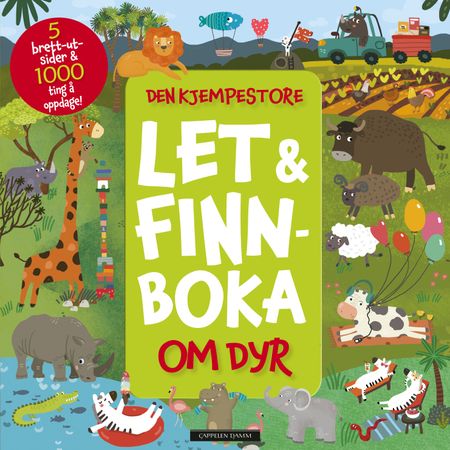 The mega big look & find book animals
